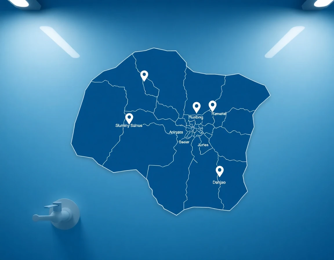 Plumbing Service Areas Map